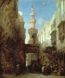 Straat in Caïro, 1846